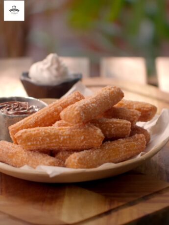 Eggless Churros Recipe