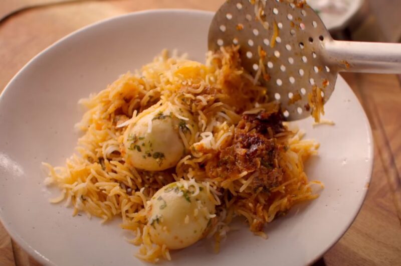 Egg Dum Biryani Recipe