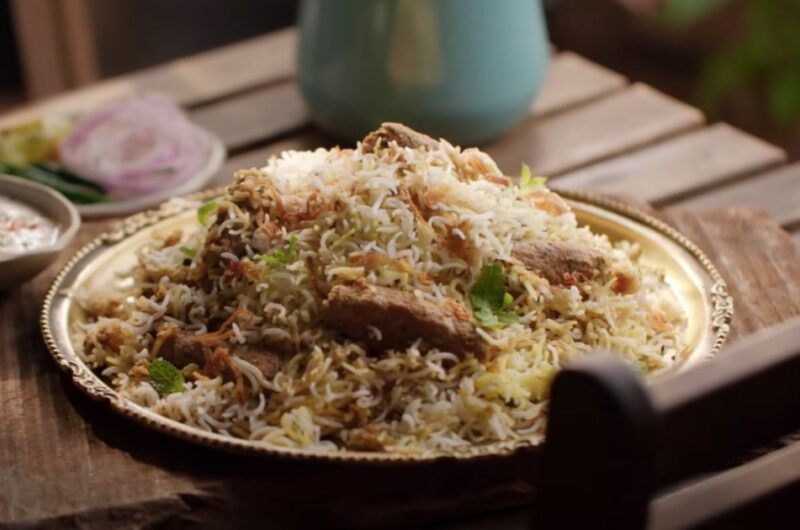 Chicken Malai Seekh Biryani